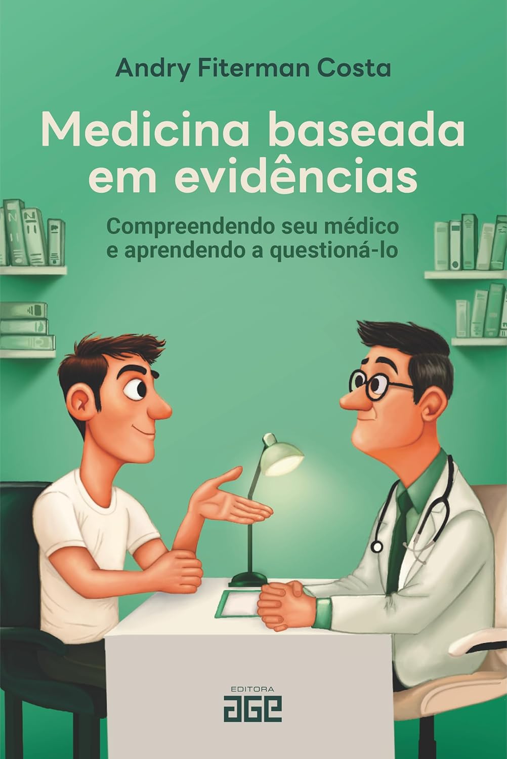 Capa do livro Medicina Baseada em Evidências